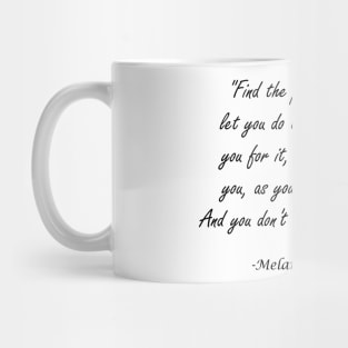 Full Quote: You As You Are Mug